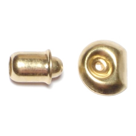 MIDWEST FASTENER 1/2" x 1-1/4" Bronze Insert Bullet Catches 3PK 75745